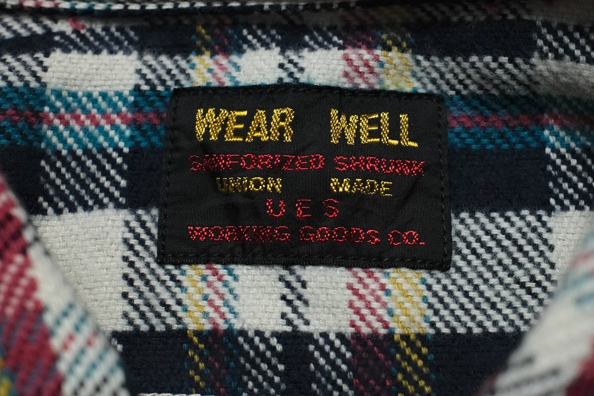 UES 14oz Heavyweight Selvage Flannel Workshirt (Sailor Blue)