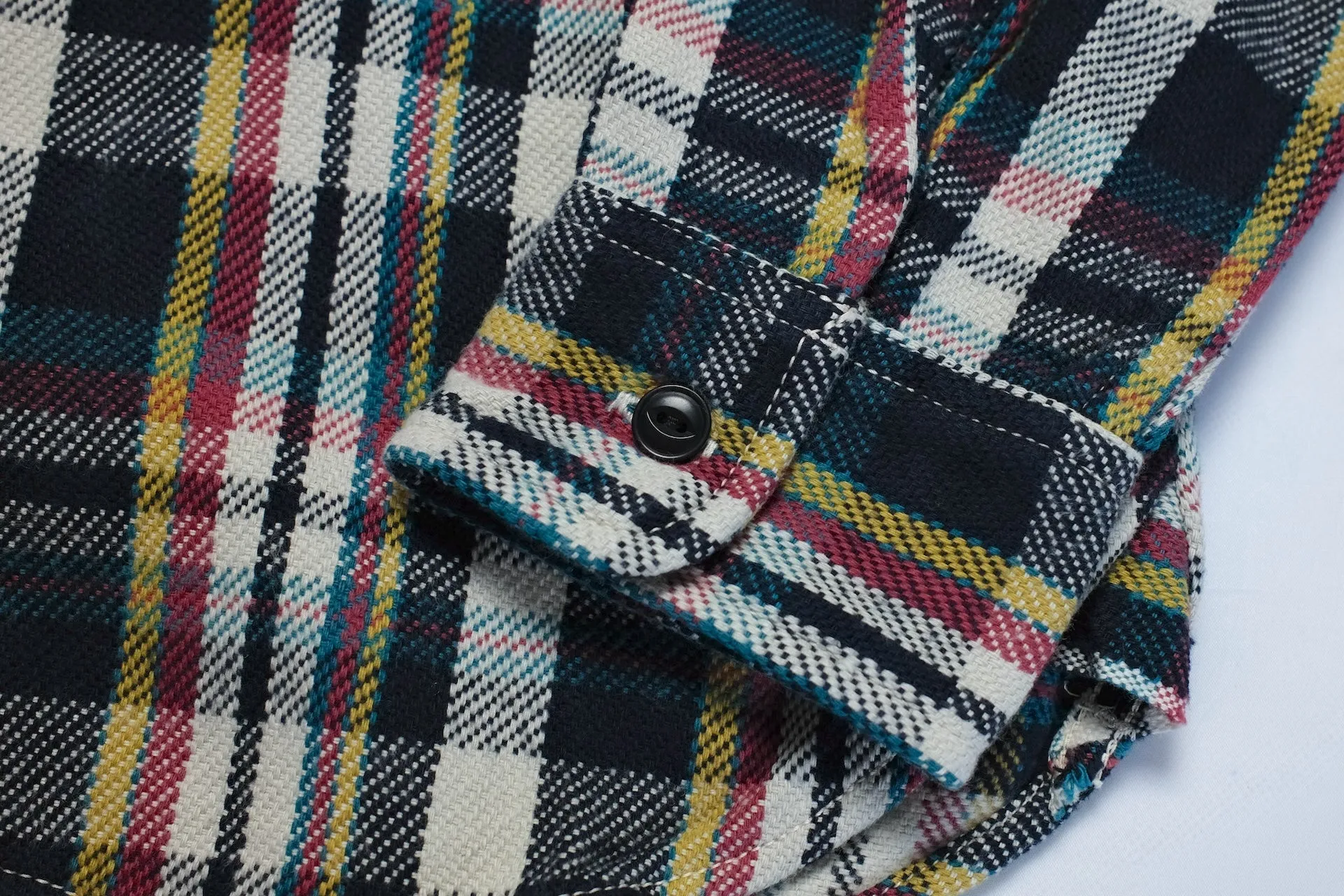 UES 14oz Heavyweight Selvage Flannel Workshirt (Sailor Blue)
