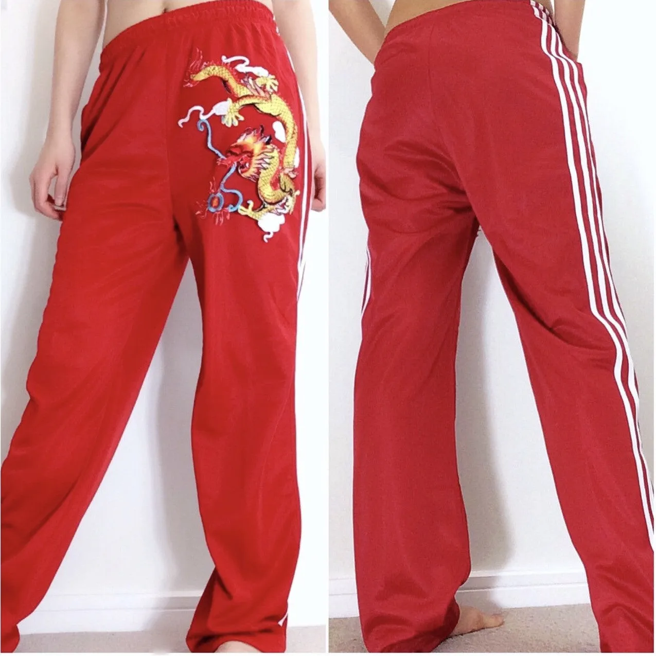 UNISEX DRAGON 3-STRIPE TRACKSUIT TROUSERS