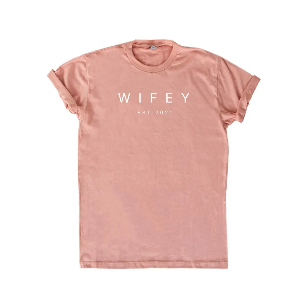 Wifey, Est. Year Sweatshirt