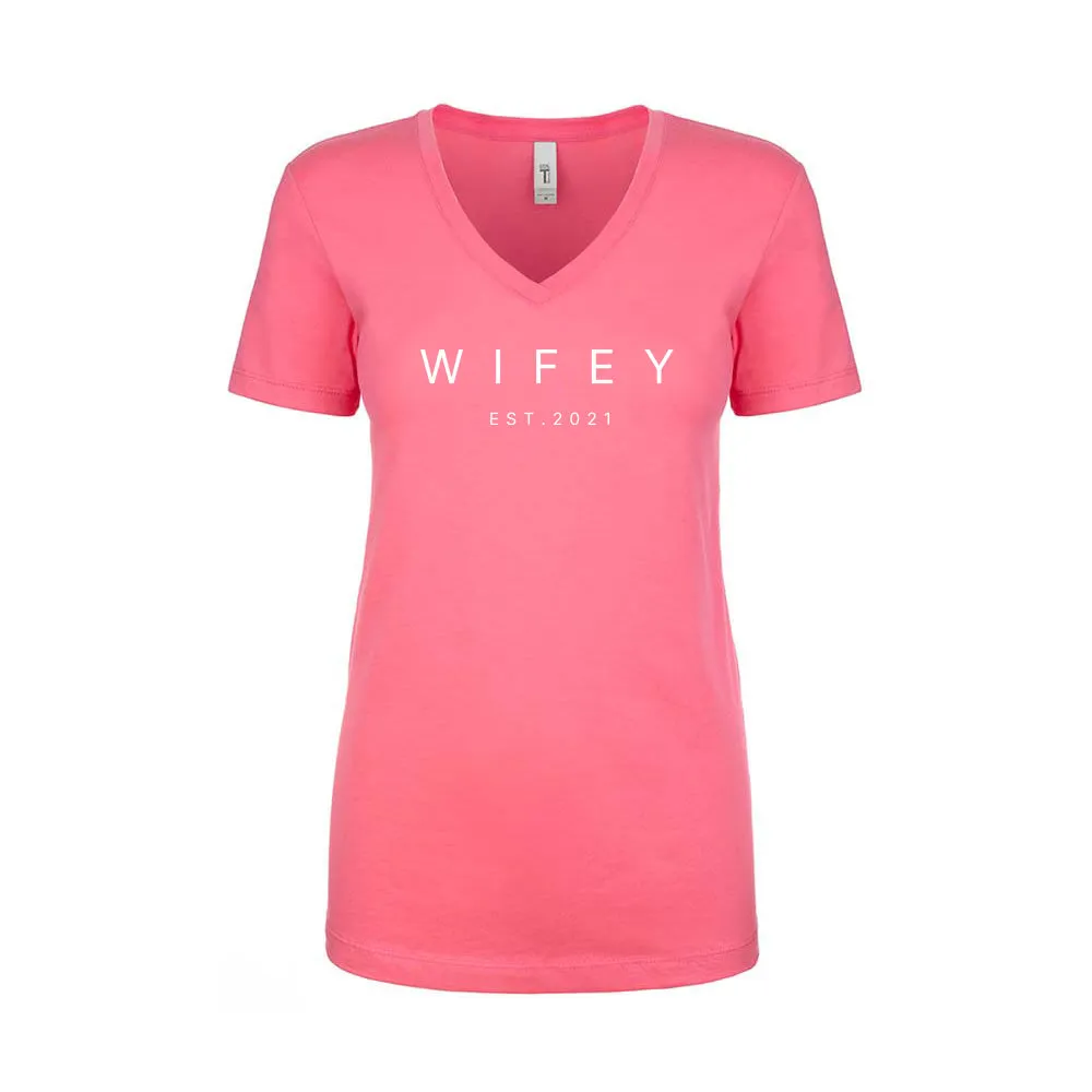 Wifey, Est. Year Sweatshirt