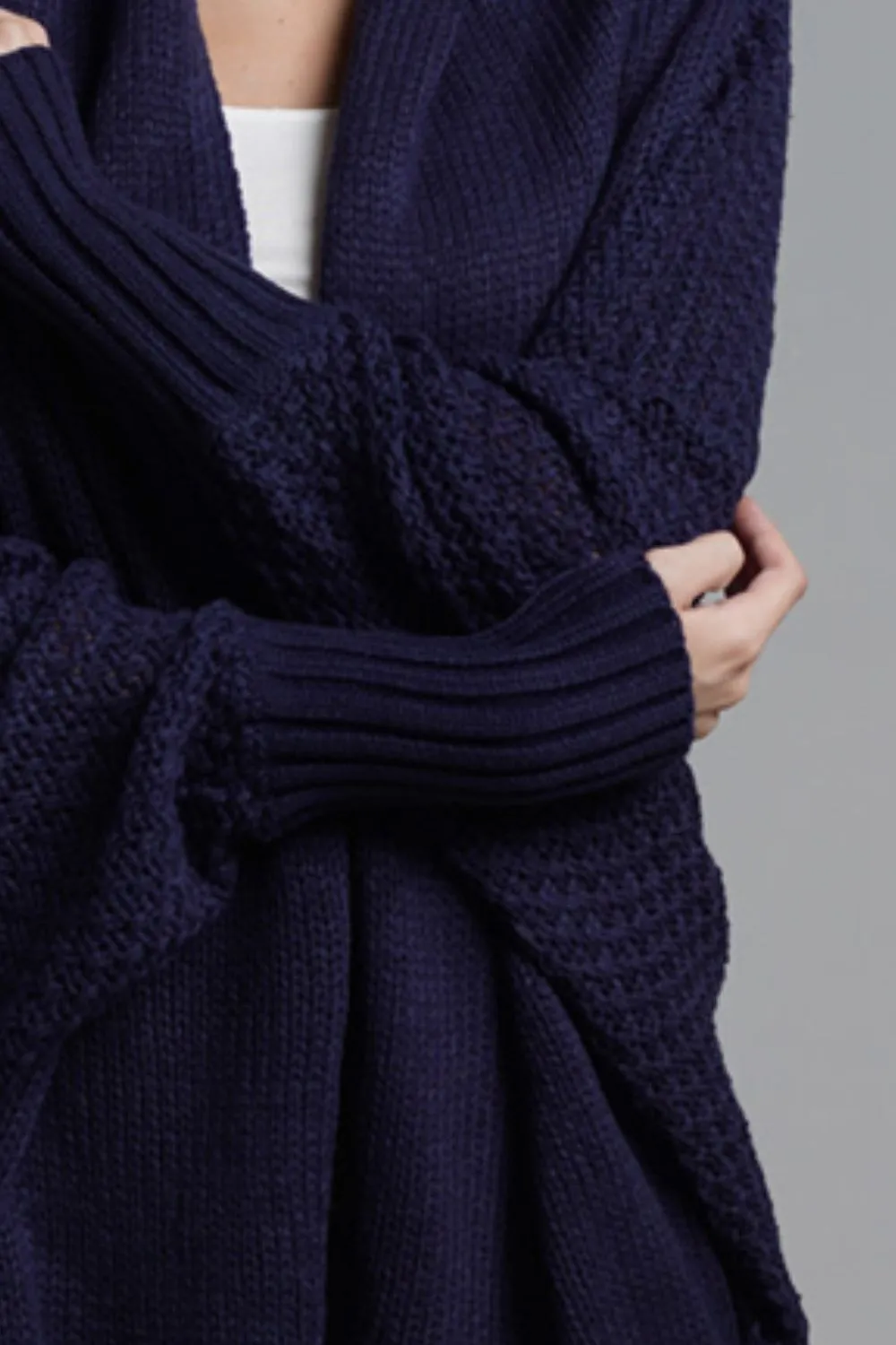 Women's Cardigan with Dolman Sleeves