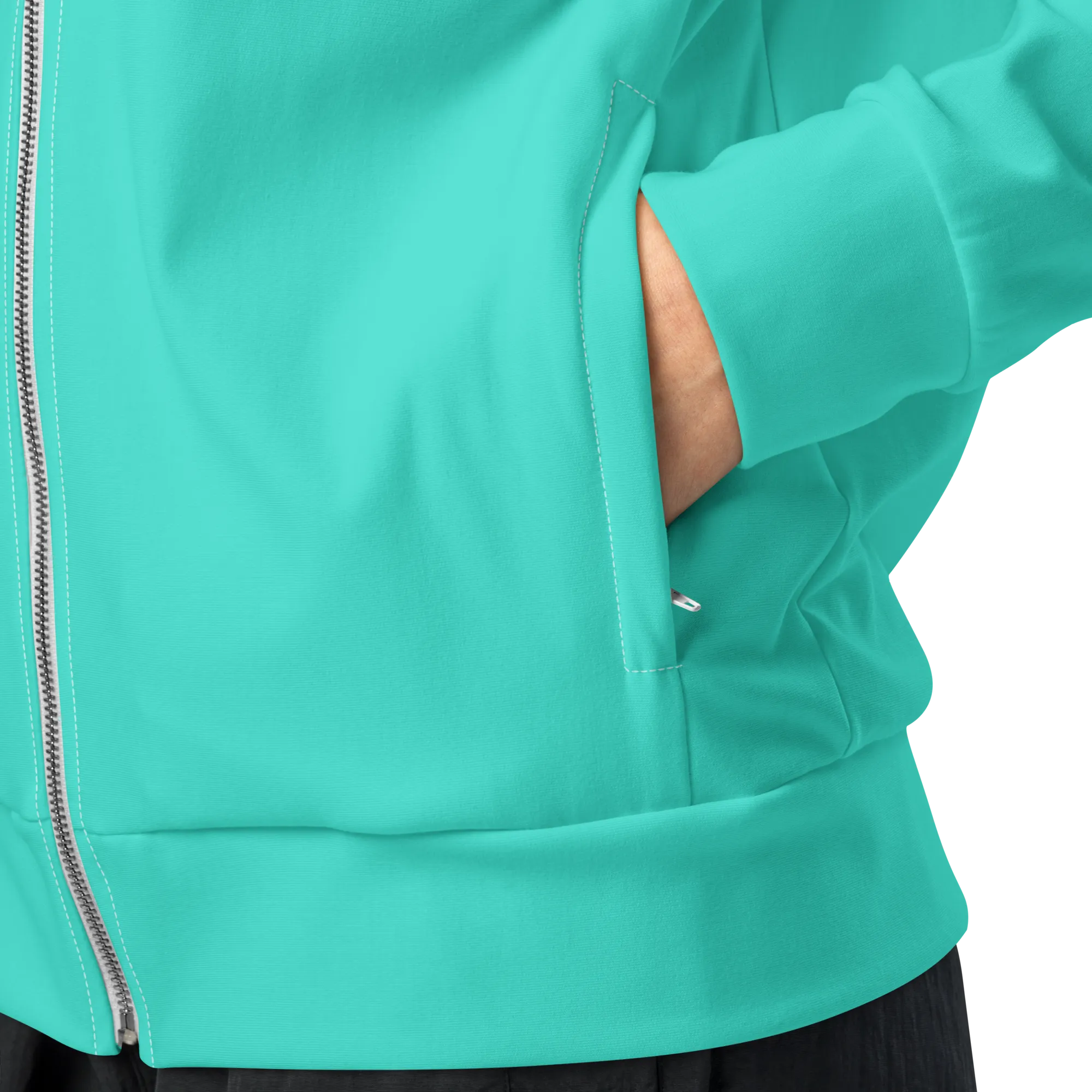 Womens track jacket - Lagoon Turquoise