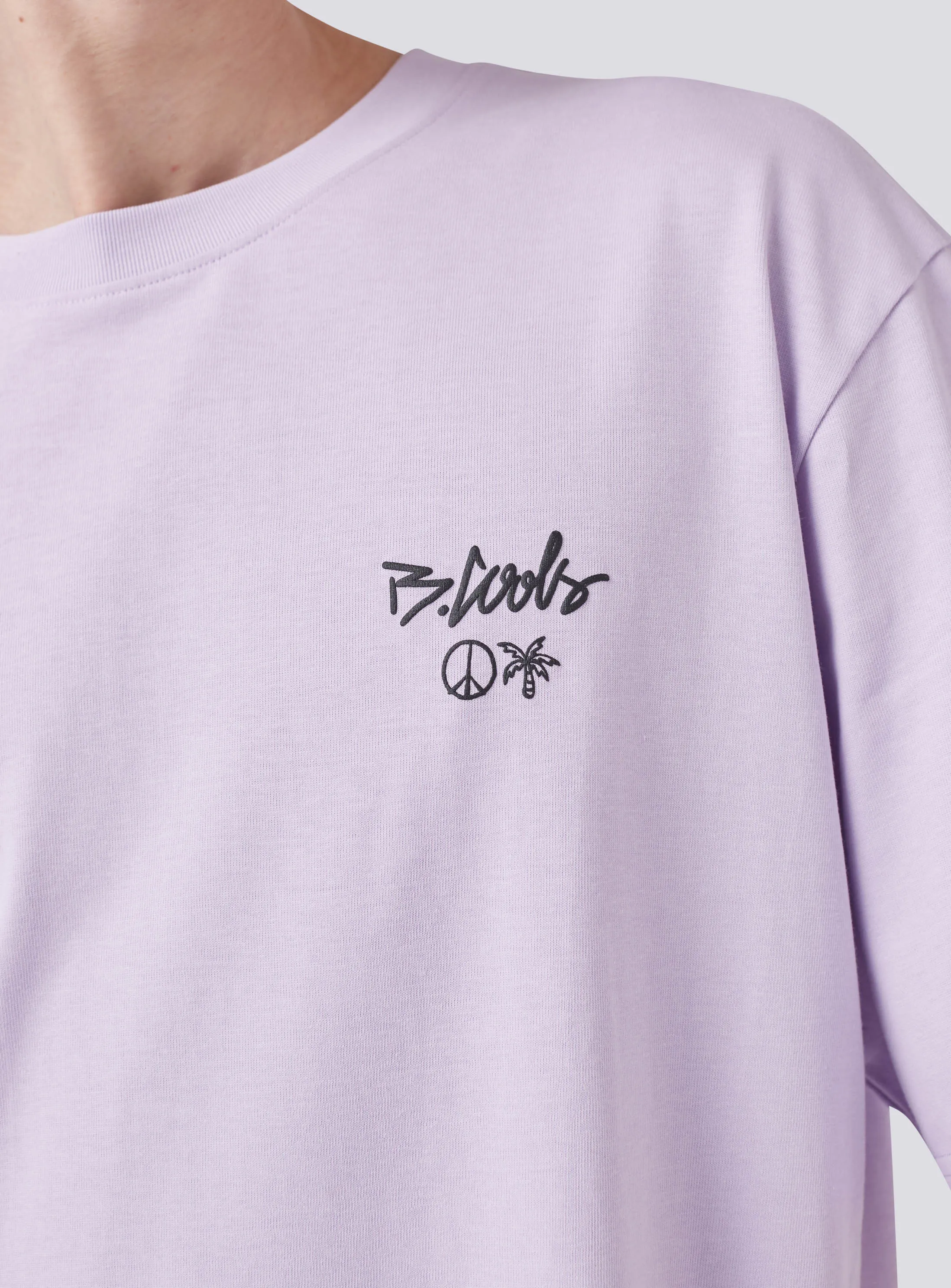 YC Tee Faded Lilac