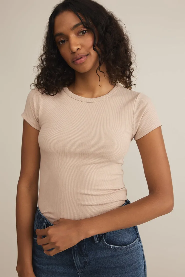 Z SUPPLY Avery Rib Fitted Tee